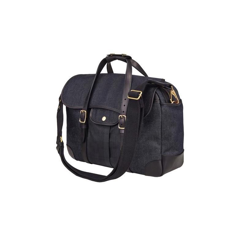 Briefcase 'Denim - British Millerain Pocket'
