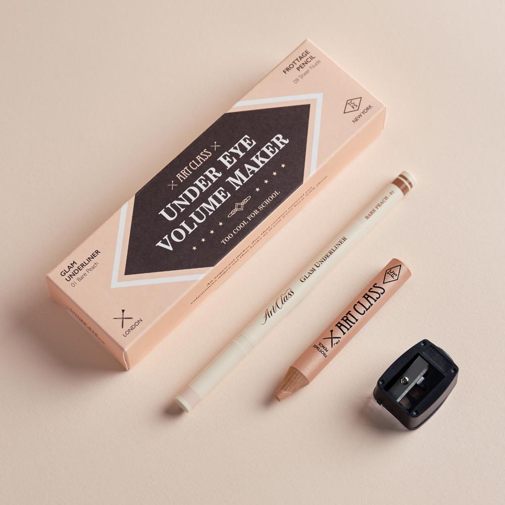 투쿨포스쿨 아트클래스 언더 아이 볼륨 메이커(프로타주 9호_1.1g, 글램언더라이너_0.2g/0.7g)