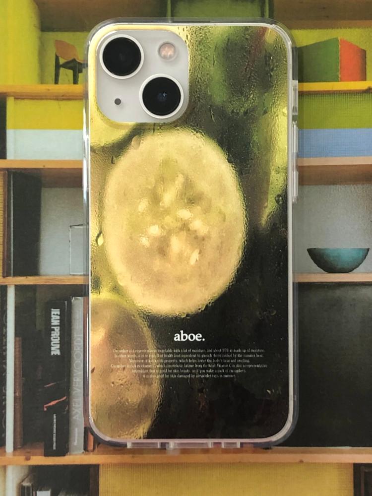ABOE l 아비오에 cucumber 젤하드 케이스