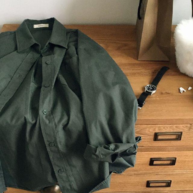 [98project/1천장돌파] 어텀 미네랄 베이직 여유핏 셔츠 (무배이벤트) - 5 color