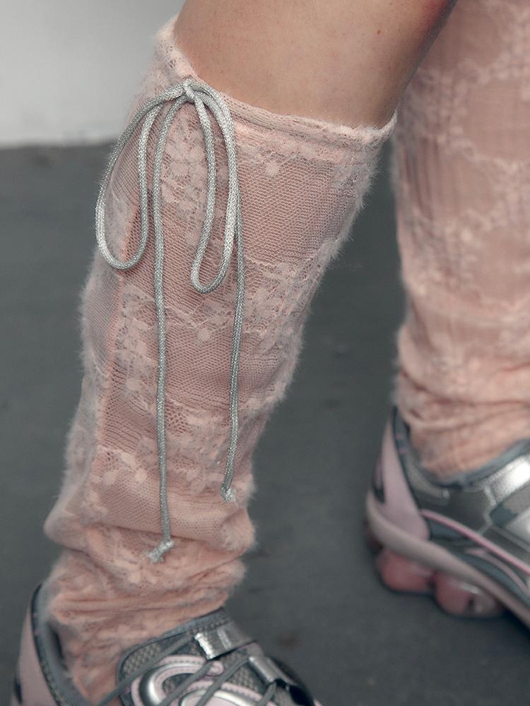 MK lace leg warmer (3colors)
