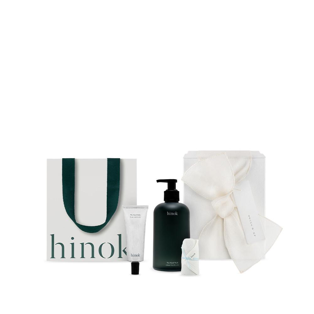 [새해선물] 희녹 더 핸드 세트 (제주 편백 핸드워시 + 핸드크림)