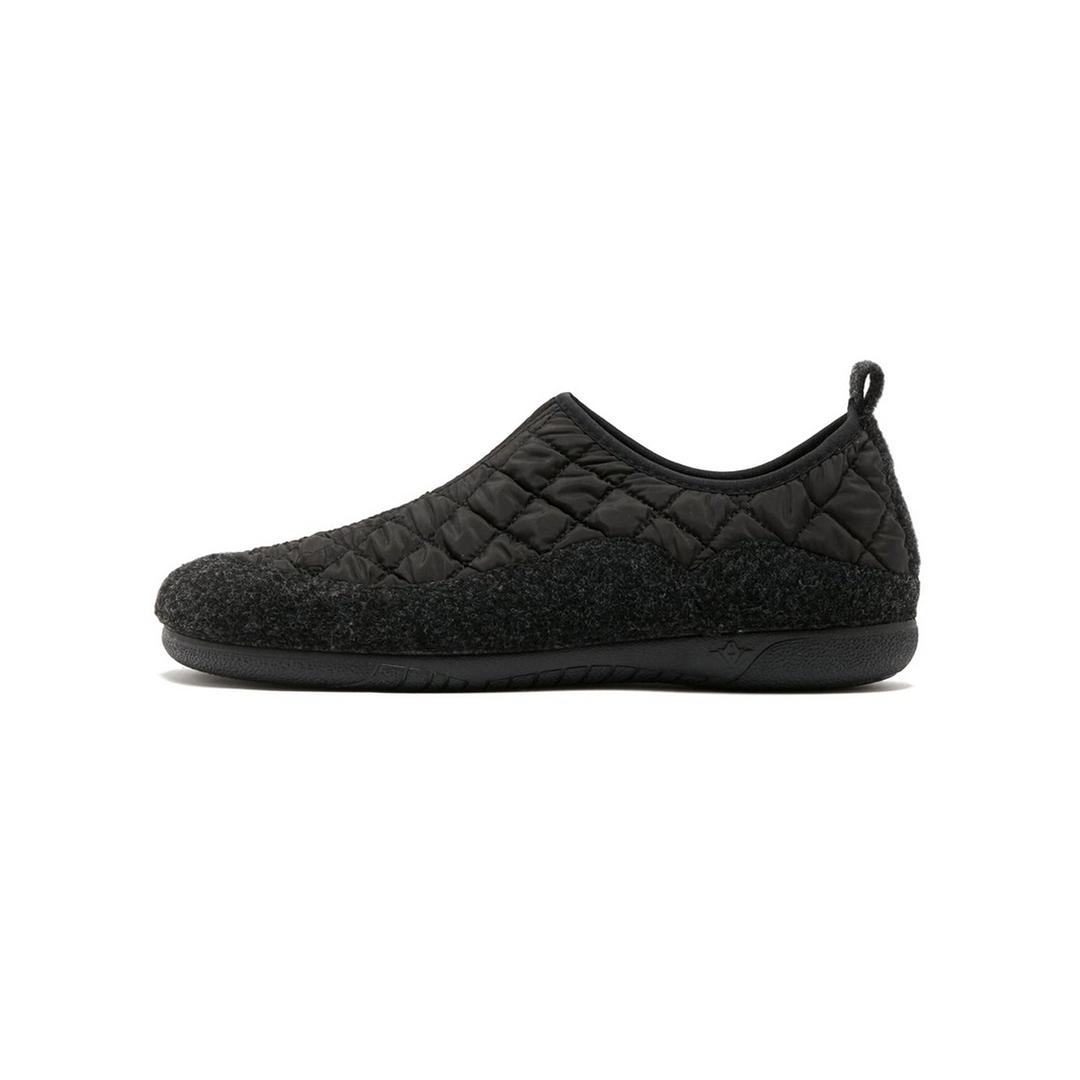 [GURUS Room Shoes] Slip On House Boots _ Black (50% Sale)