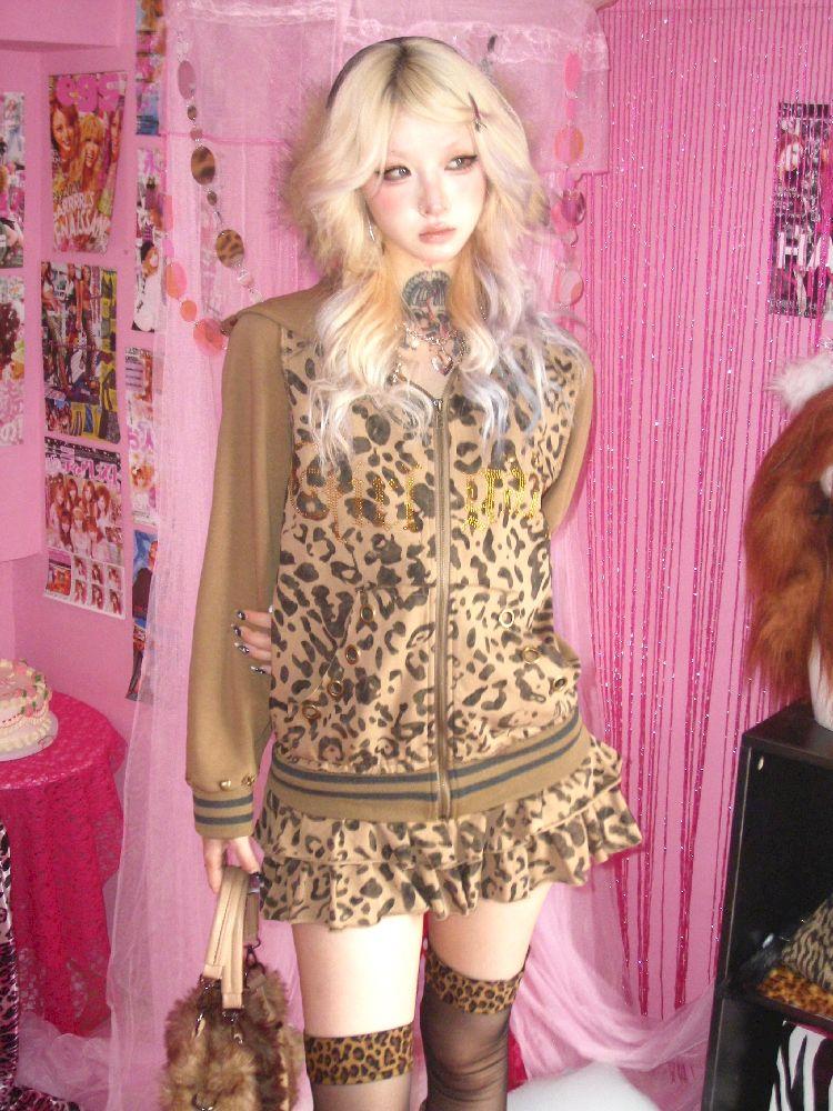 Leopard Print Jacket【s0000010768】