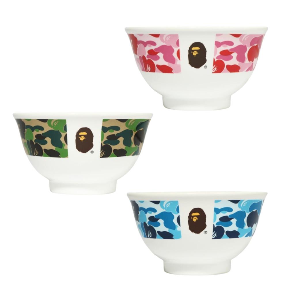 베이프 카모 라이스 볼 밥그릇 ABC CAMO RICE BOWL M