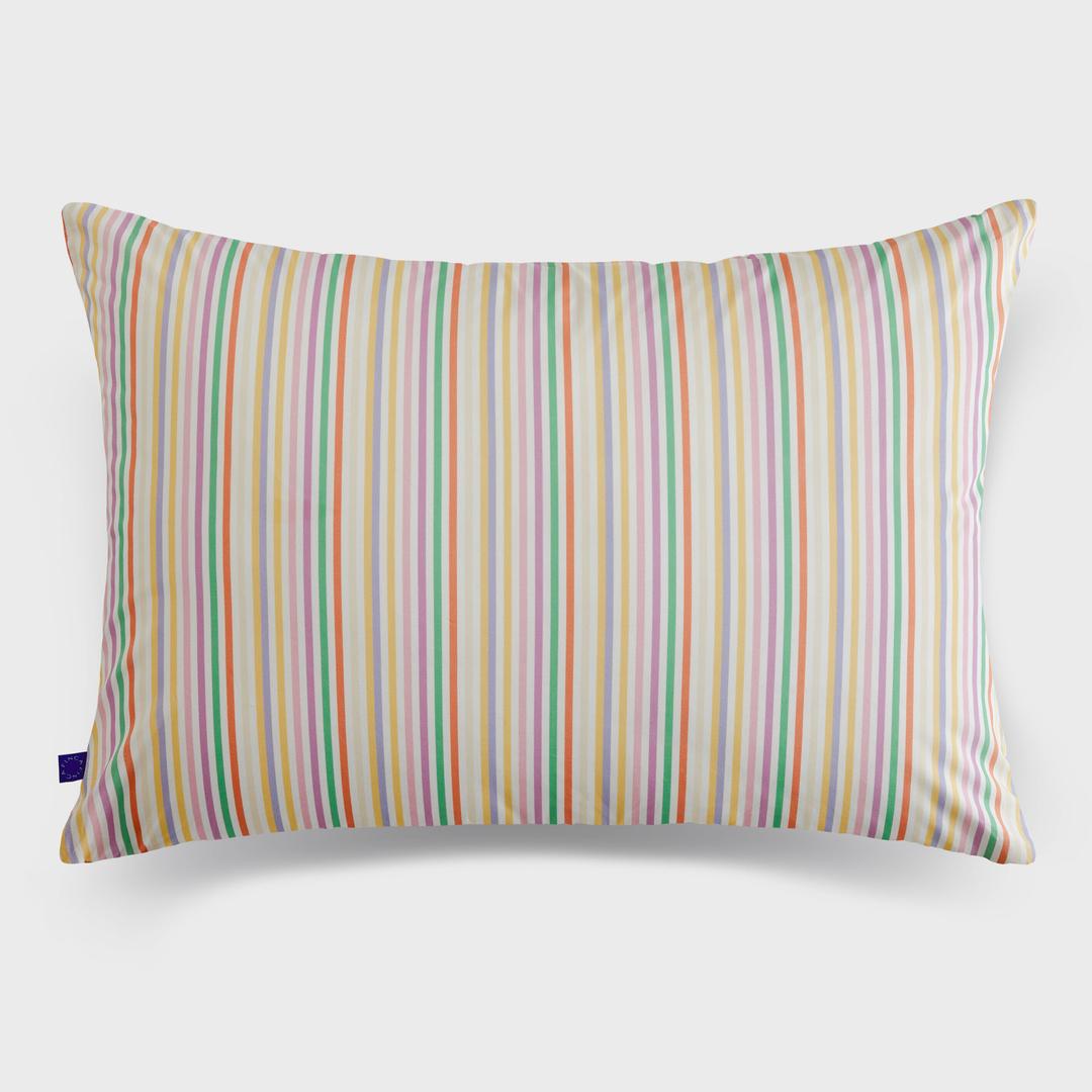 레인보우 스트라이프 패턴 레이어드 베개커버 50X70 (알러지케어/순면)