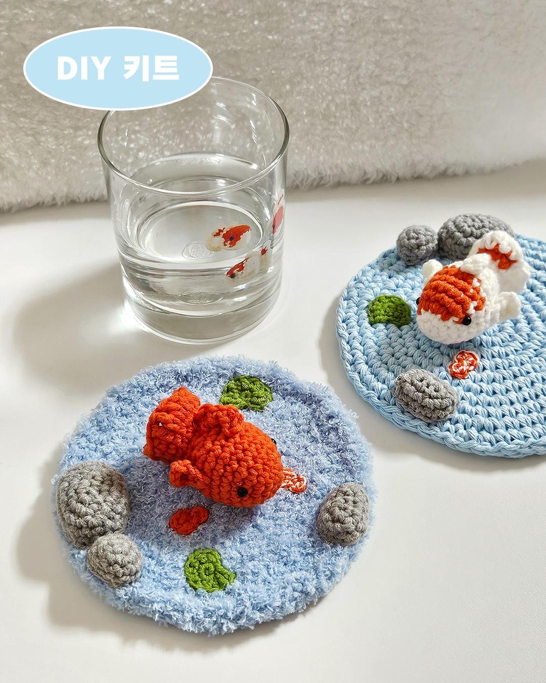 [DIY] 연못 티코스터 DIY키트