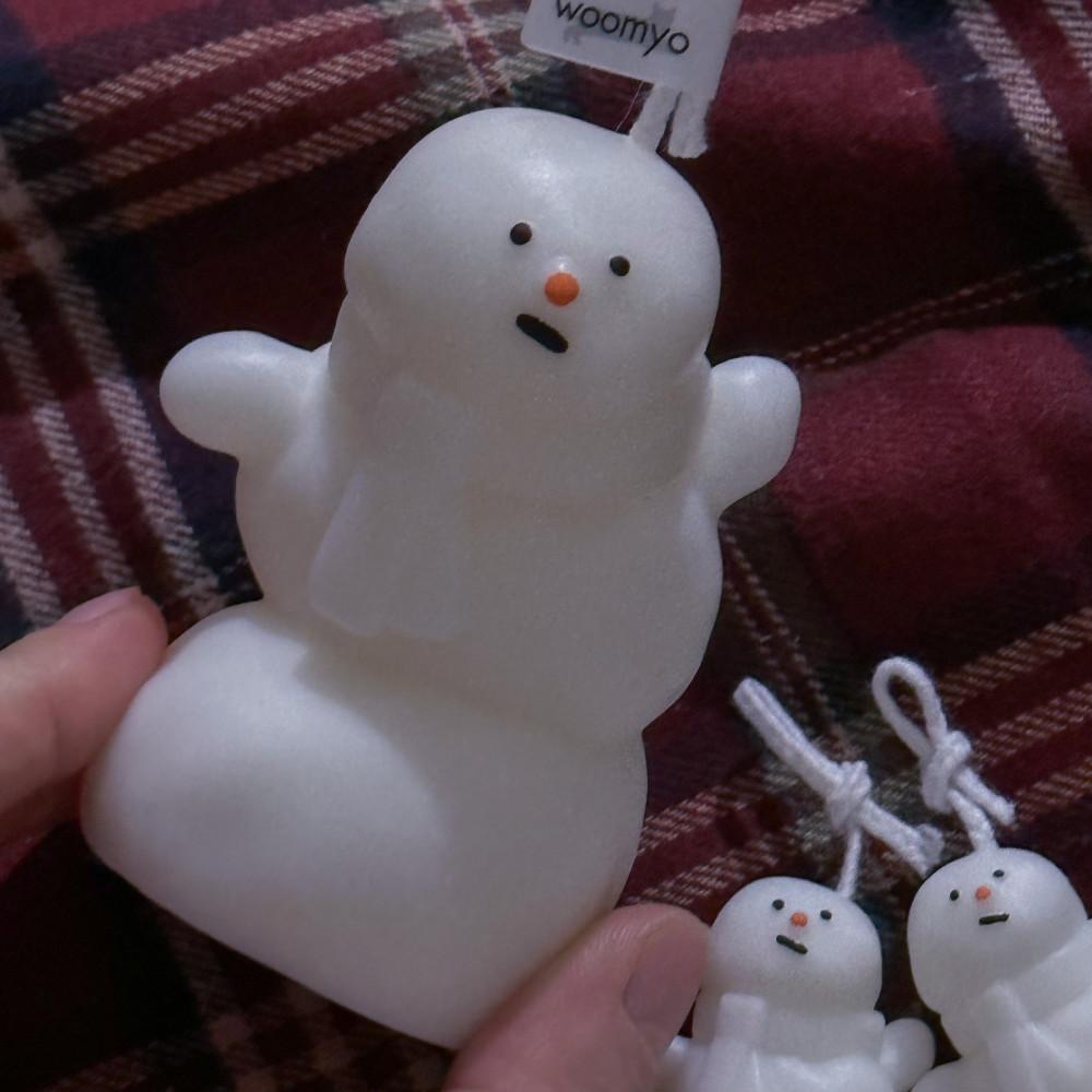 연말선물 어쩔 눈사람 캔들 크리스마스 소품