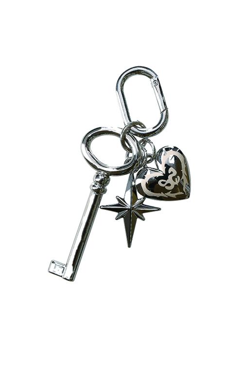 HEART AND LOVE KEYRING
