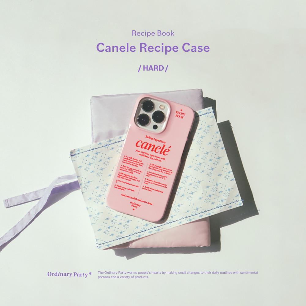 Recipe Book 까눌레 레시피 케이스