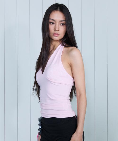 ADULTS ONLY HALTER NECK TOP PINK BS2CV001