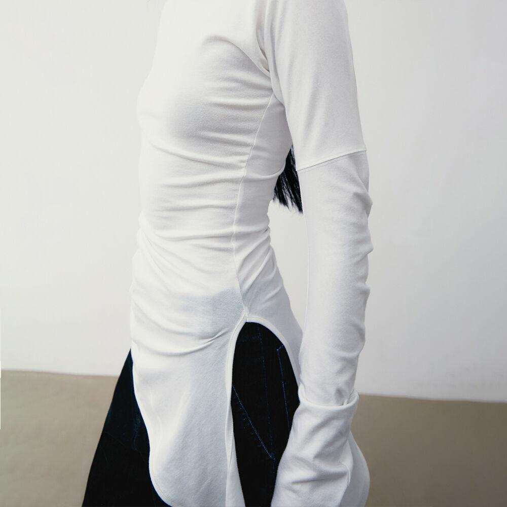 LC WRAP T-SHIRT_WHITE_LW243TS01WH