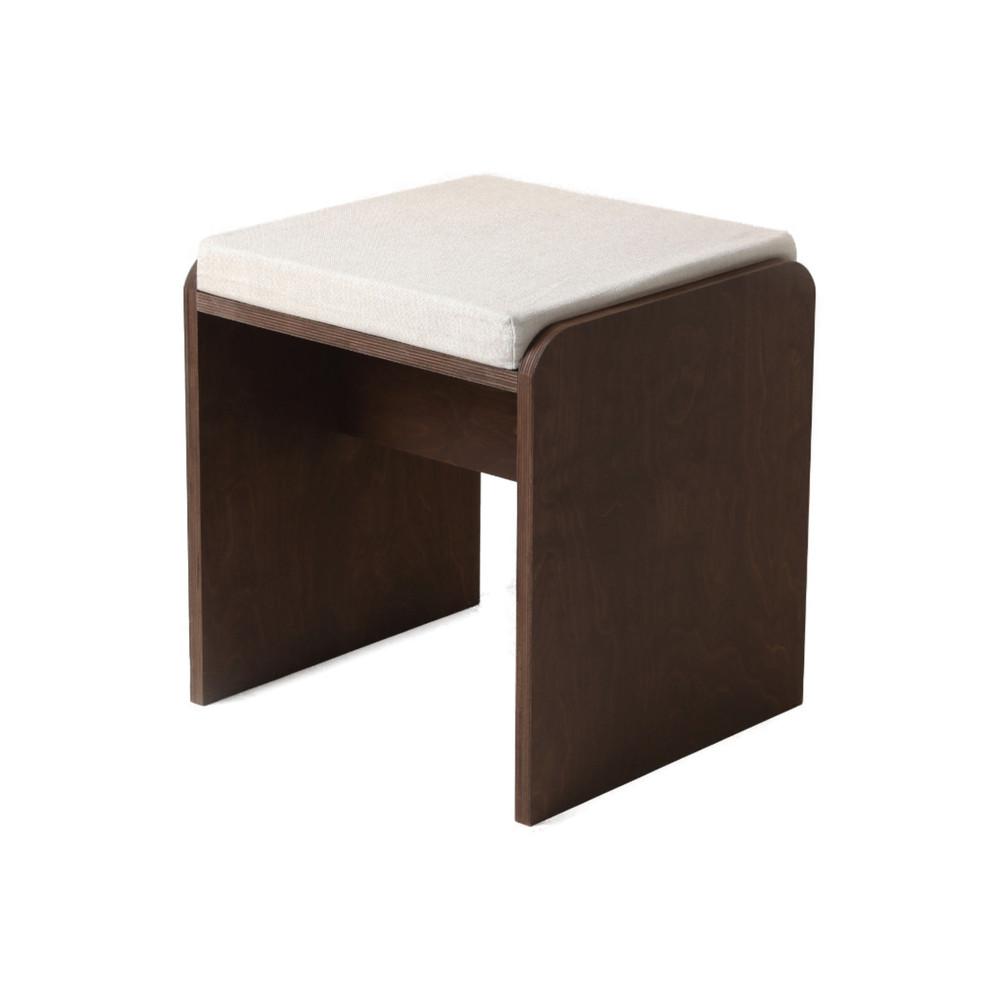 먼-동 자작 브리즈 자작 스툴 다용도 카페의자 화장대의자 식탁의자 2Color