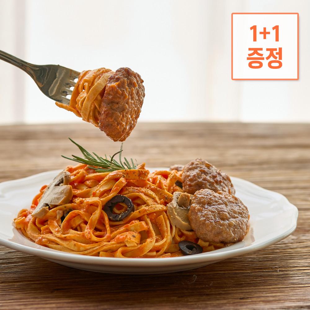 1+1 저당 두부면 파스타 요리 3종 골라담기 로제 까르보나라 뽀모도로