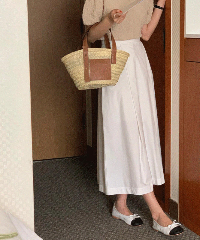 (5color) 댄 롱 스커트 (군살을 자연스럽게 커버해주는 롱한 기장감)