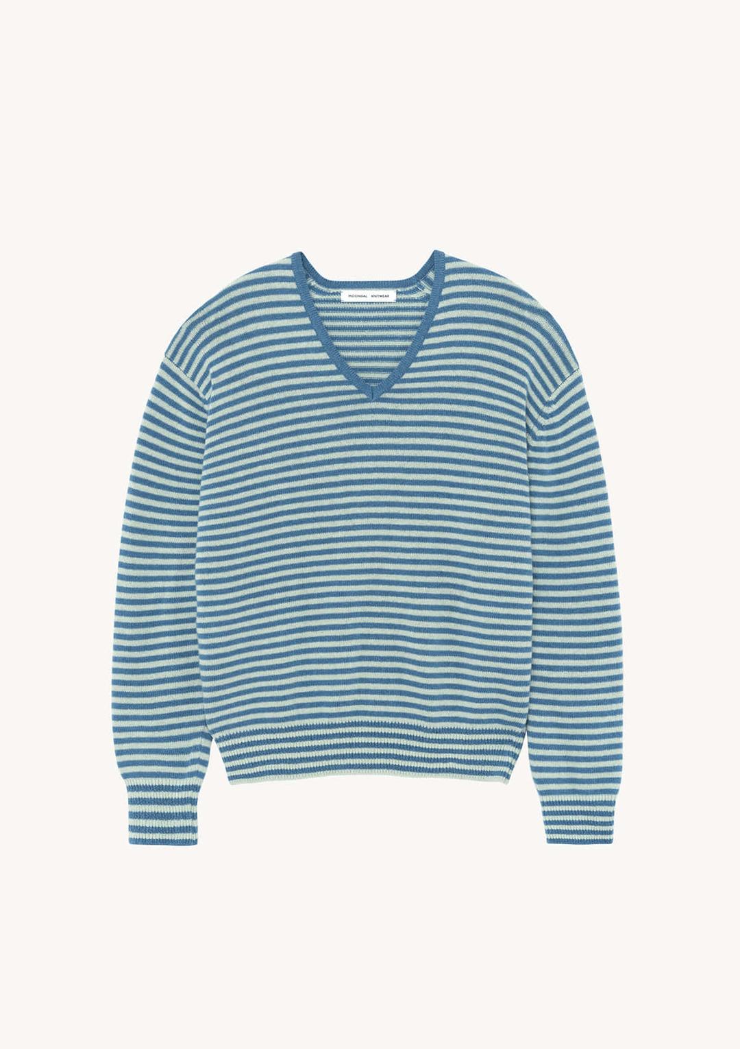 [Exclusive] Risca Knit in Fade Blue