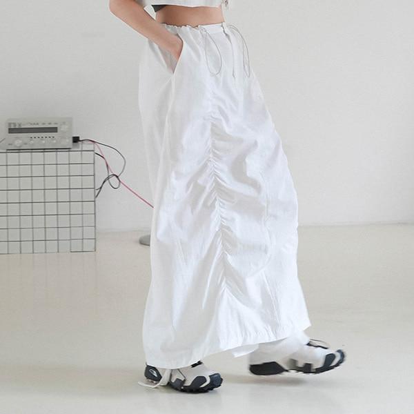 셔링 디엔 롱스커트