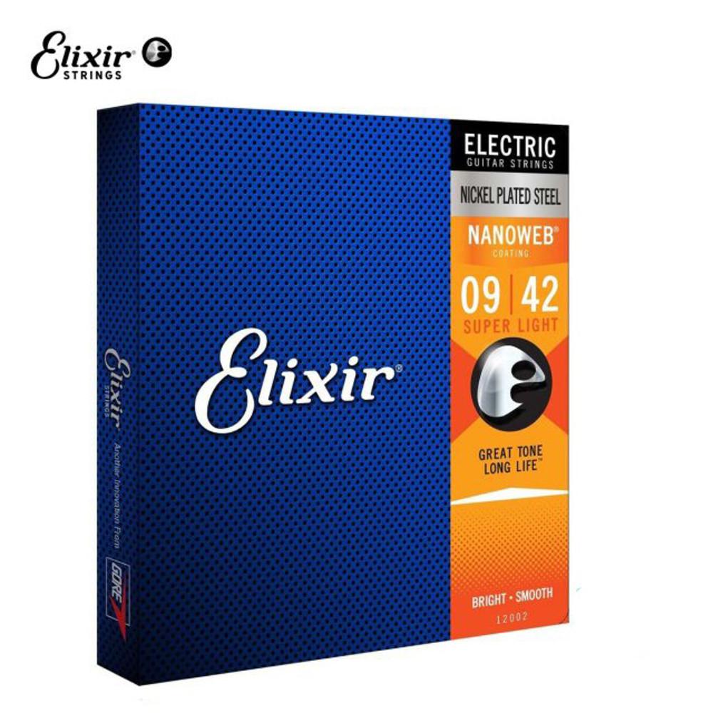 엘릭서 일렉기타줄 나노웹 12002 009-042
