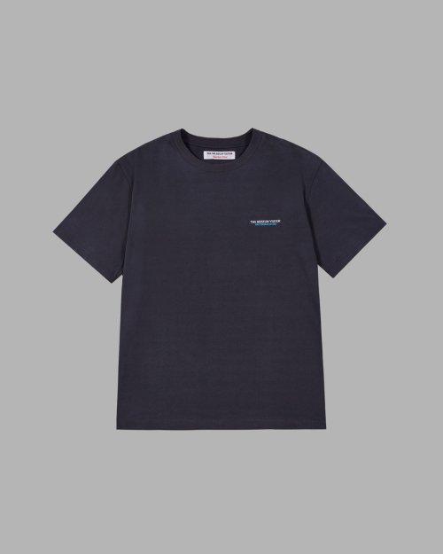 LOGO SPRAY WASHED T-SHIRTS (CHARCOAL)