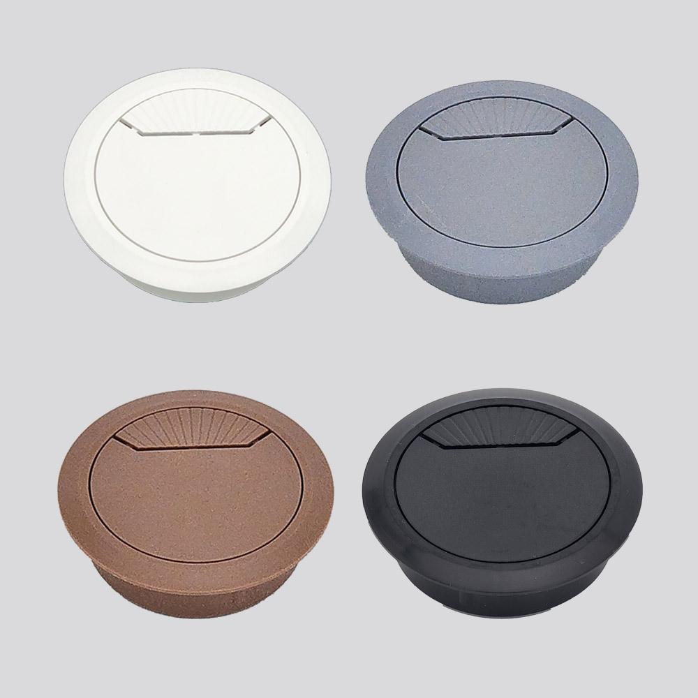 테이블 전선캡 60mm 책상 선정리 홀캡 책상 데스크 타공 원형마개
