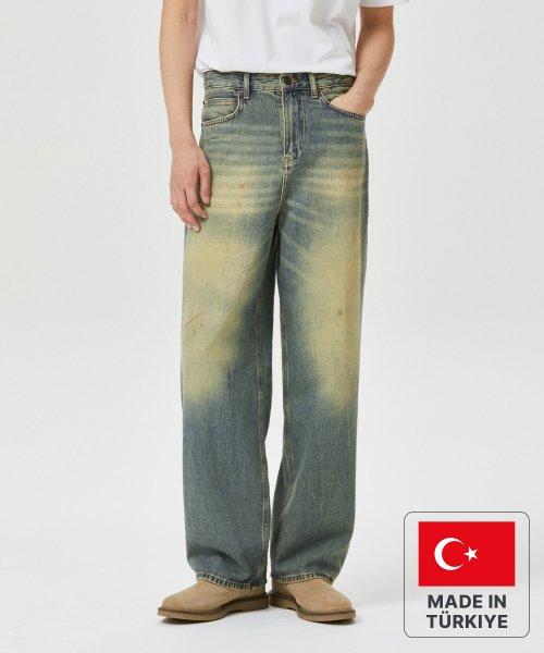 #0331 UNDER RISE LOOSE FIT - DIRTY BLUE