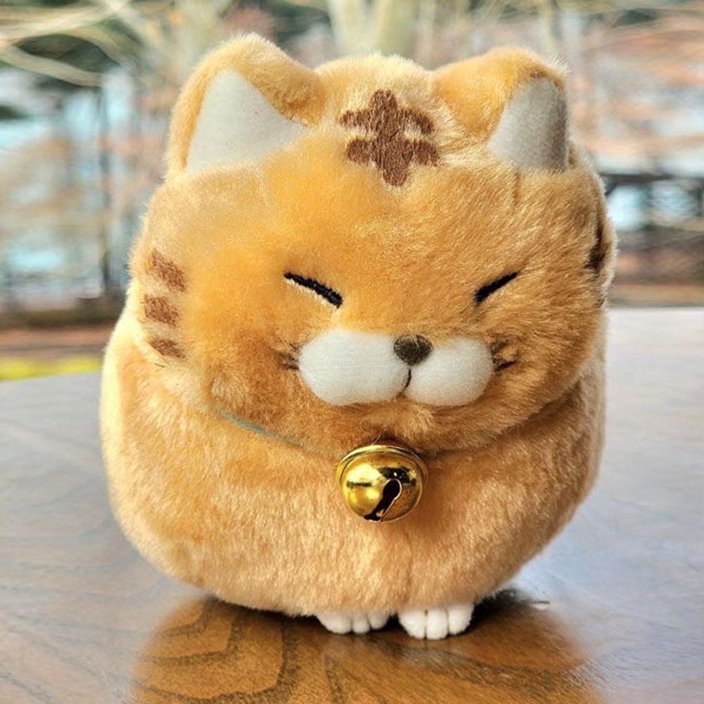 식빵 굽는 고양이 인형 AMUSE 히게만쥬 치즈냥