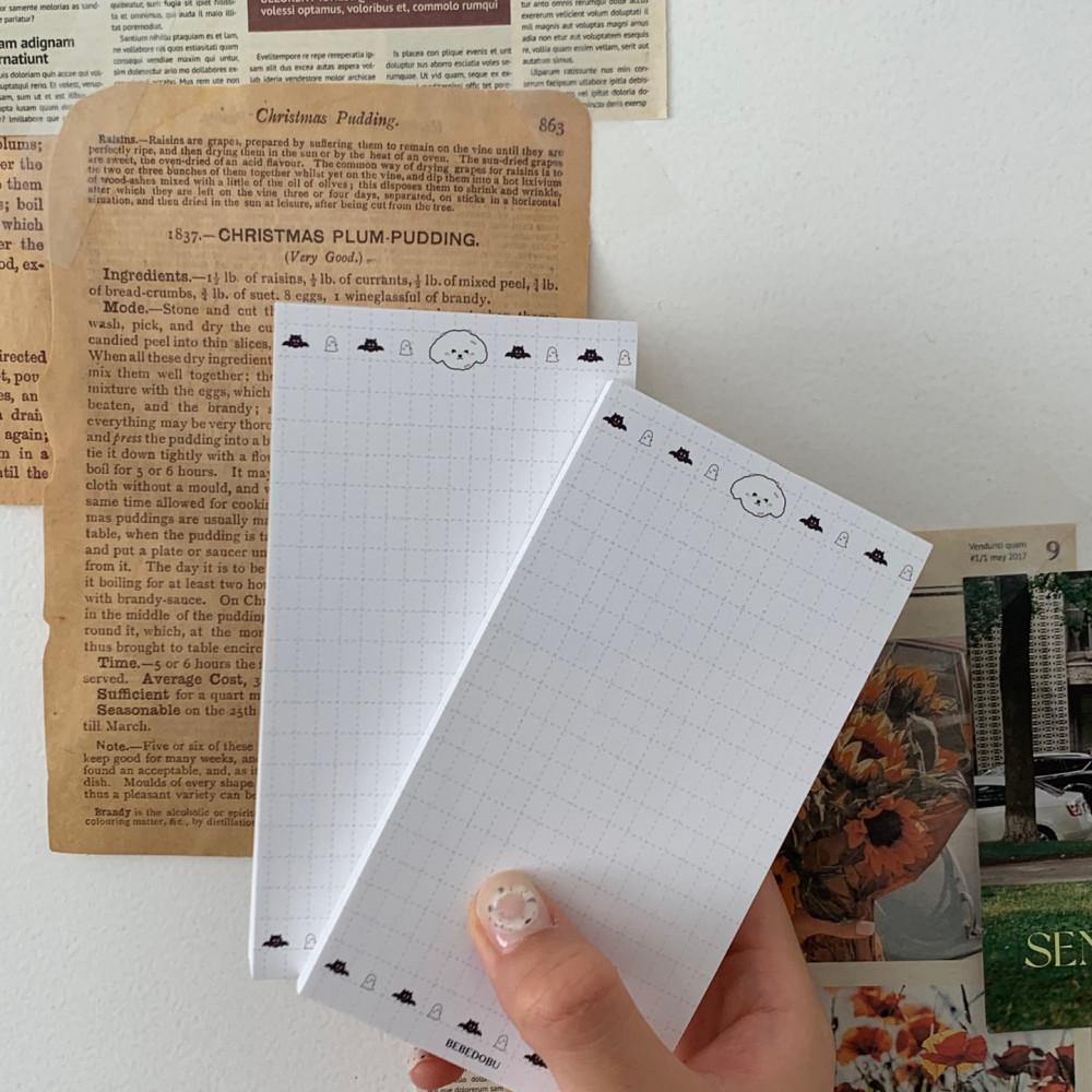 bebedobu 소떡메 01 l 베베두부 소떡메 떡메모지 떡메 메모지