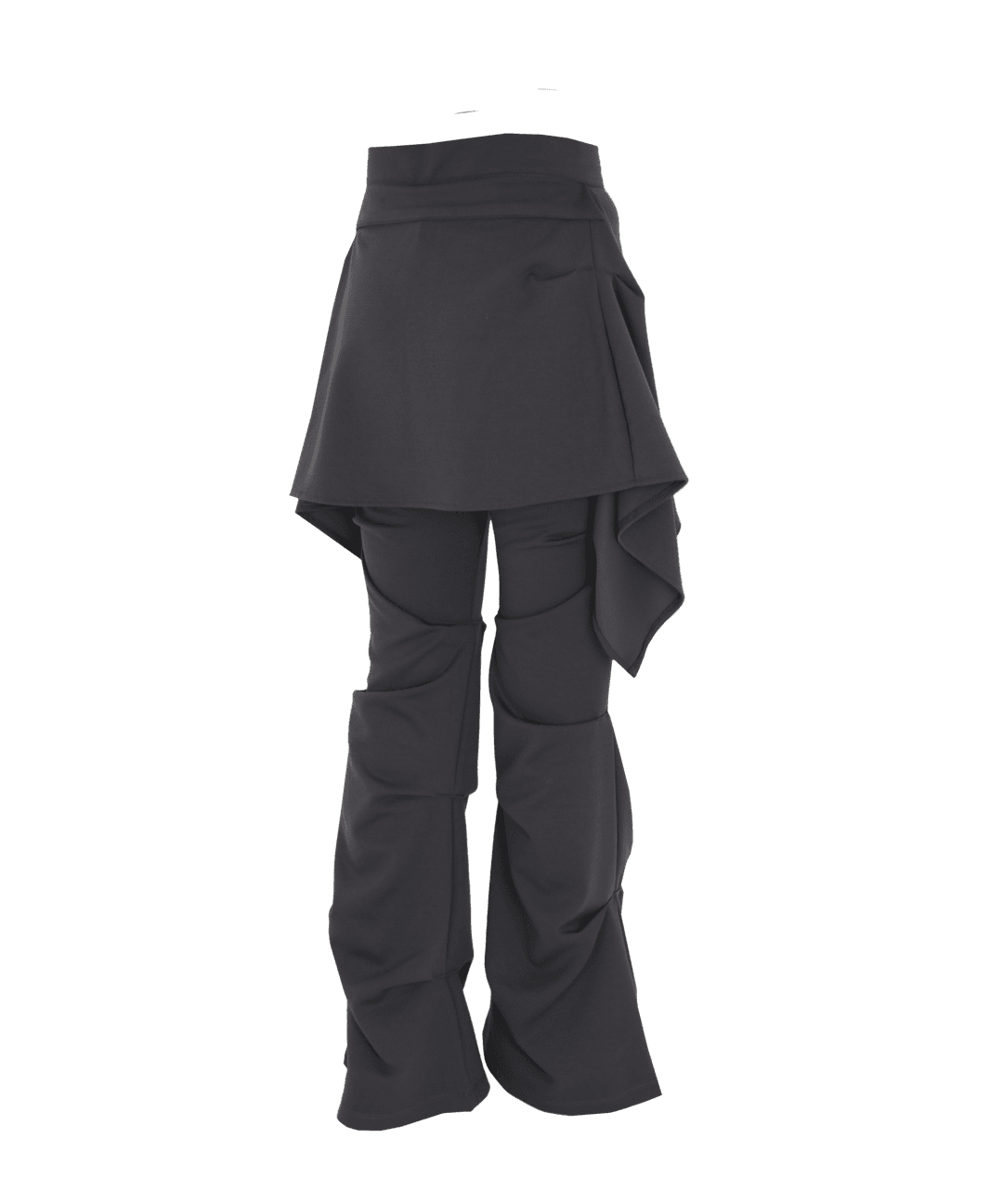 (3/15 Restock, 순차배송) Wrap Over Tuck Pants / Charcoal