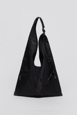 [EXCLUSIVE] Knotted layer bag(Nylon black)