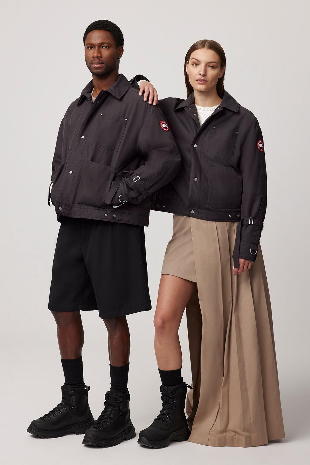 Padded Trucker Strap Jacket