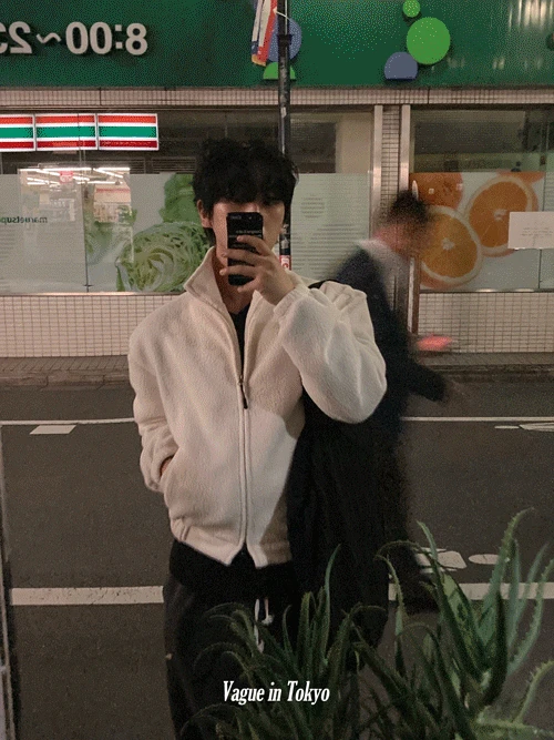 [문의폭주] Letter ice fleece jumper (4color)