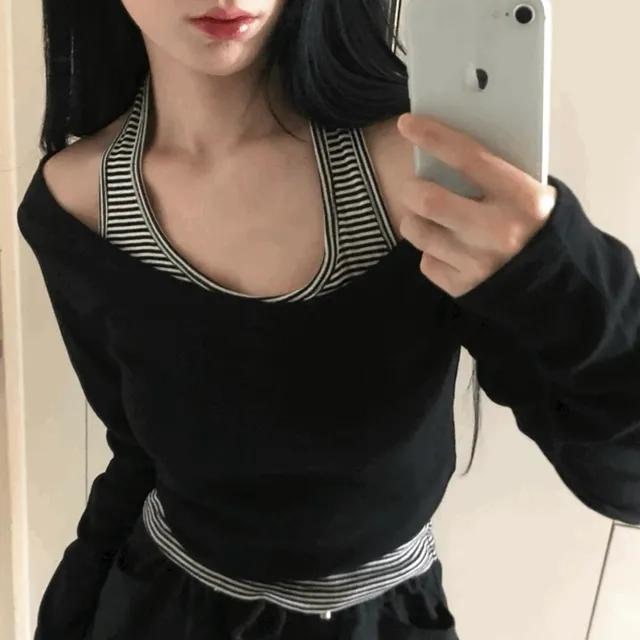 [유넥티,레이어드룩] 가을신상 슬림 티셔츠 - 4color