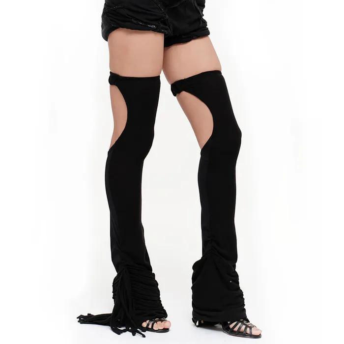 RYNA TESSEL LEG WARMER (BLACK)
