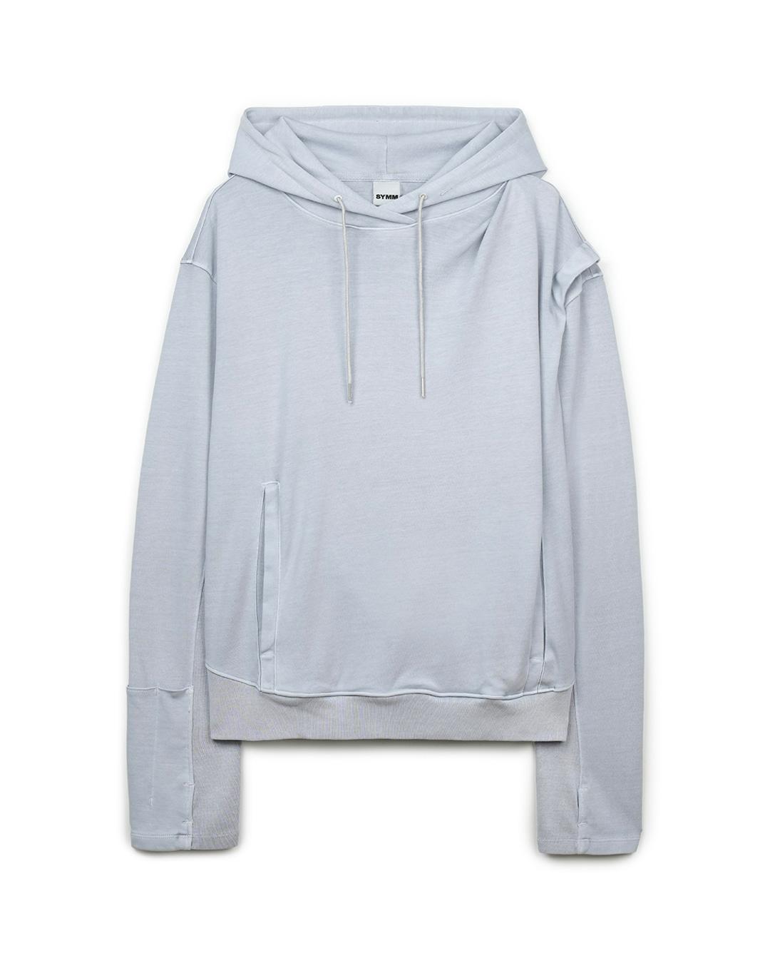 Draped Hoodie (Light Grey)