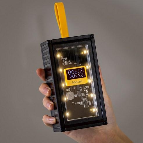 끼움 블랙컨테이너 PD22.5W/QC3.0/66W 초고속충전 5in1 30000mAh 대용량 보조배터리 - 보조배터리 | 쿠팡
