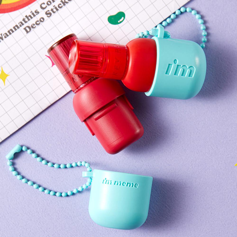 [아임미미] 1+1 컬러 키 링 워터 젤 틴트 2.8g