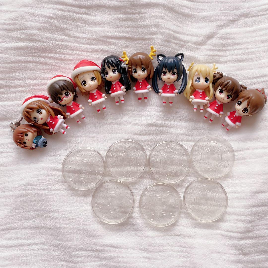 けいおん　クリスマスミニフィギュア　9体