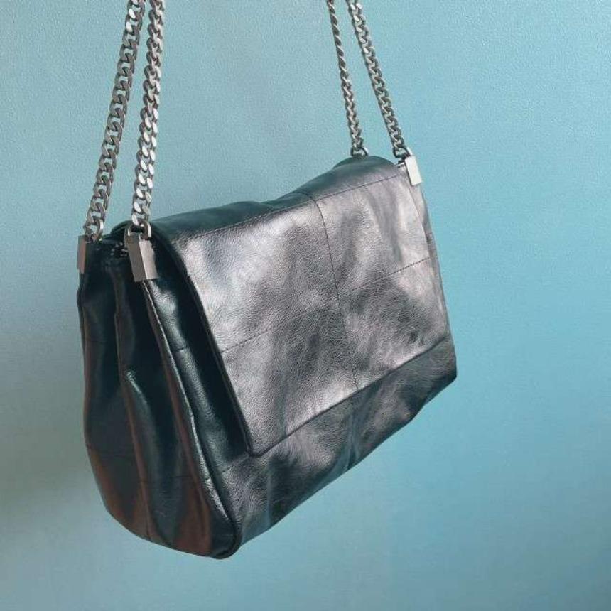 [유럽 자라 정품] 자라 락 플랩 숄더백 6360/615/040