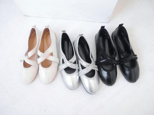 x cross flat shoes (3color)