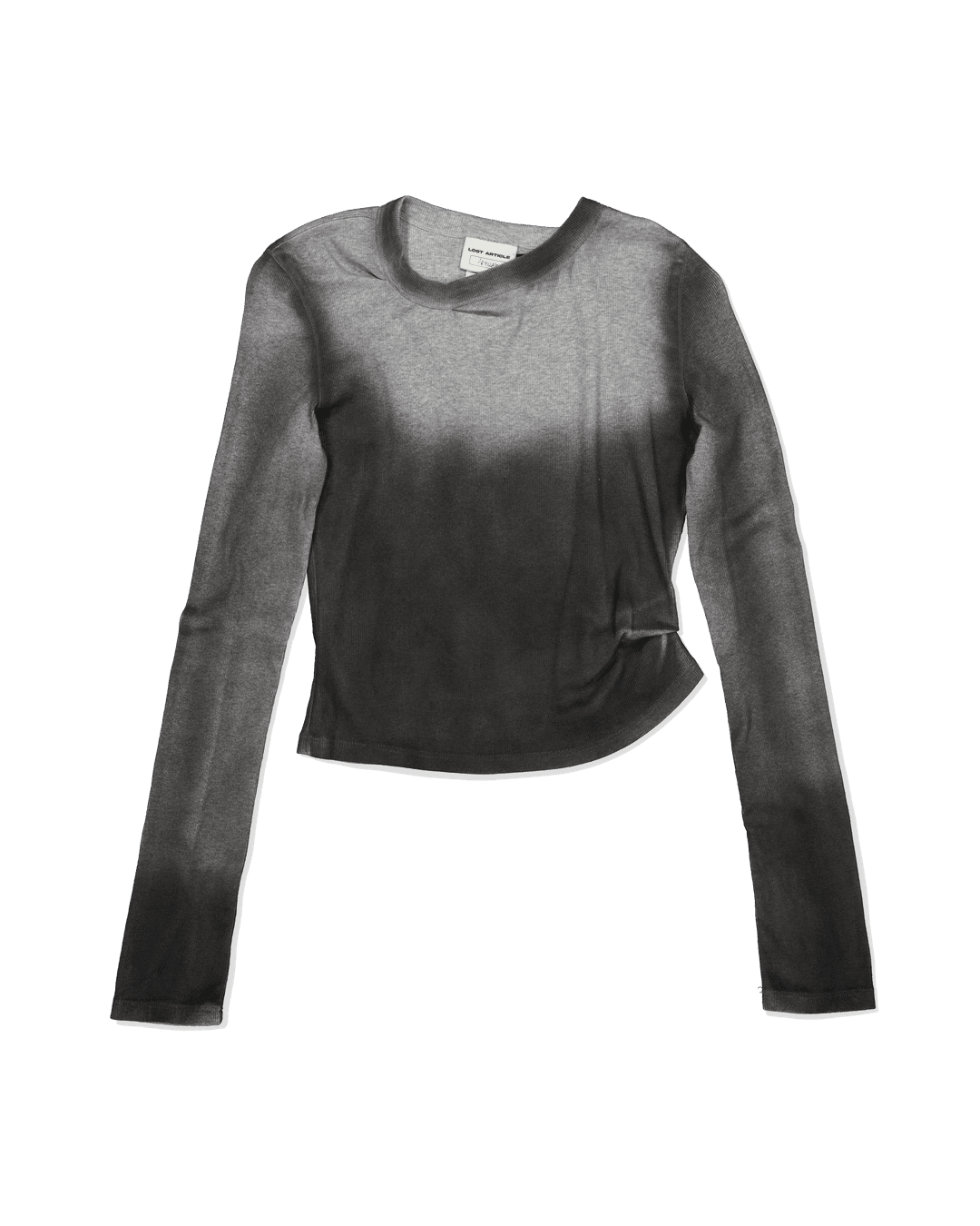 (ARIELLA) Work Long Tee - 0 / CHARCOAL