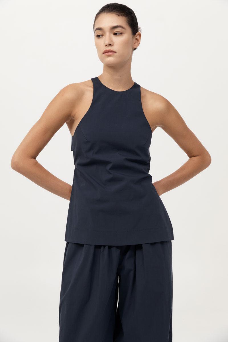 Racerback Top - Dark Ink - XXS