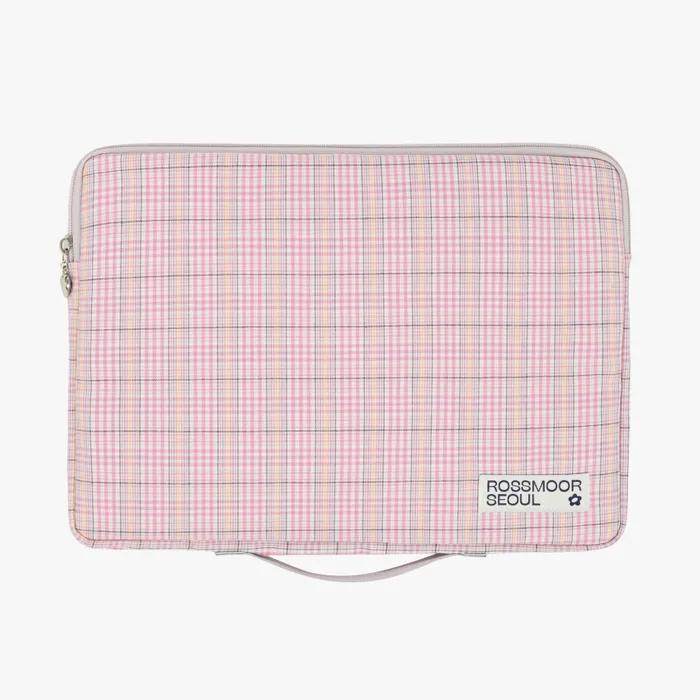 Vintage pink laptop pouch _ 2sizes