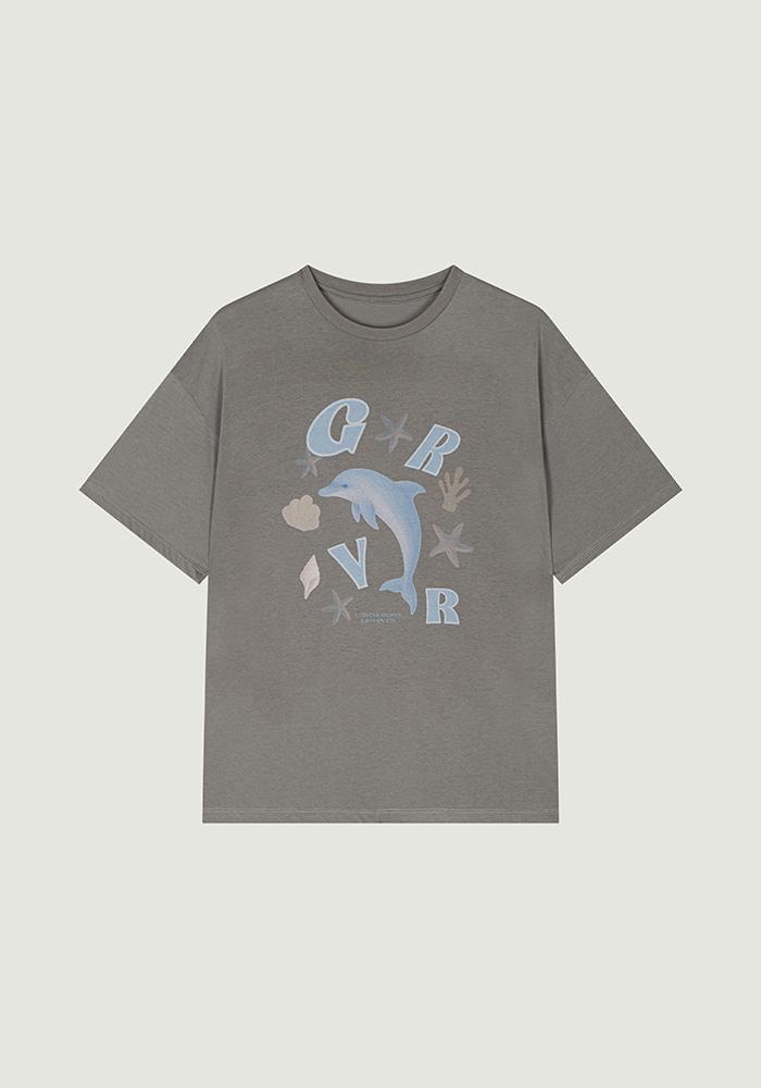 ALOHA  DOLPHIN T-SHIRT