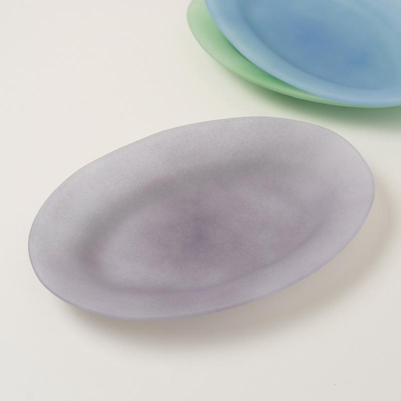 Matt Powdery Wing Oval Plate 3종