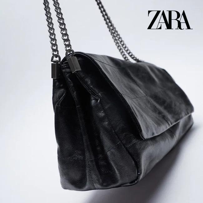 자라 락 플랩 숄더백 가방 ZARA