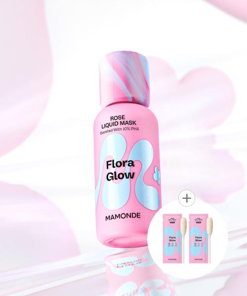플로라 글로우 로즈 리퀴드 마스크 80ml
