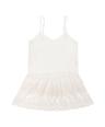 ke802. Lace Bustier Dress Ivory
