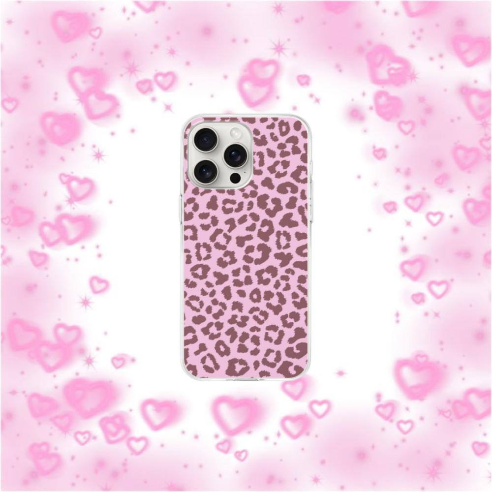 Pink Leopard 핑크 호피 젤리 케이스