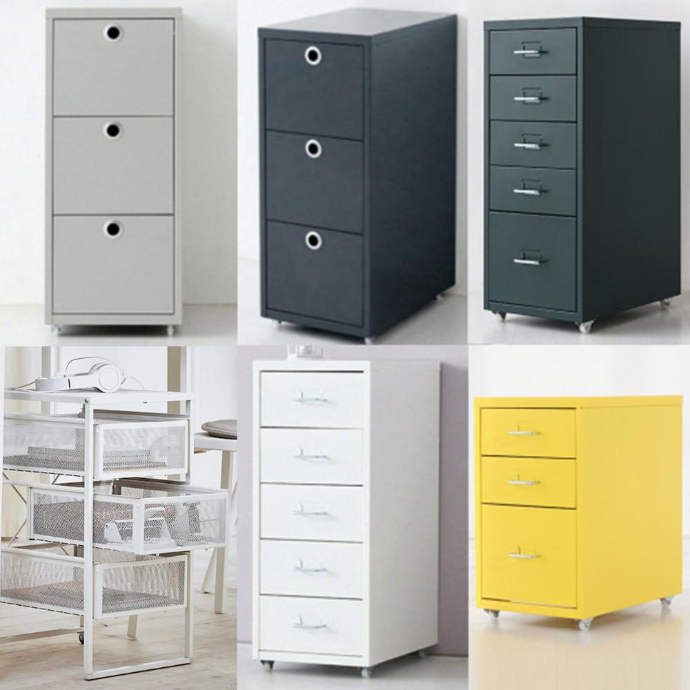 마켓비 철제서랍장 3단 이케아 서랍장 미니 서랍장 틈새 서랍 4단 5단 이동식 : 브랜디홈