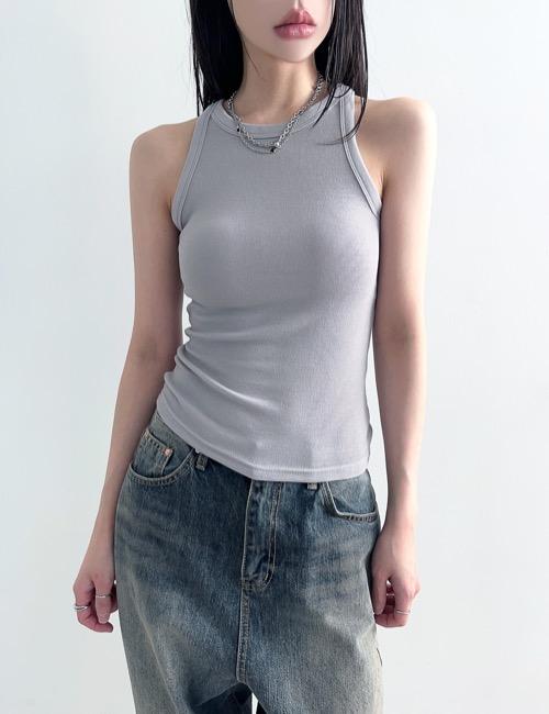 rounding halter sleeveless